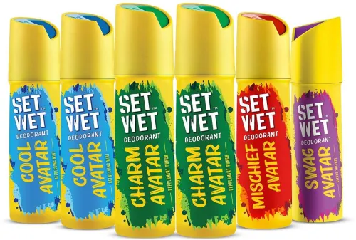 Image of SET WET Deodorant & Body Spray Perfume,