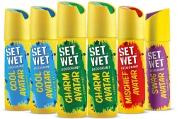 SET WET Deodorant & Body Spray Perfume,