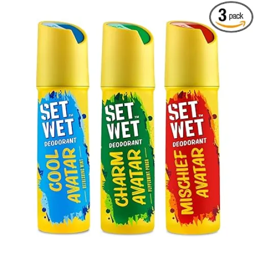 Image of SET WET Deodorant Spray Perfume Cool