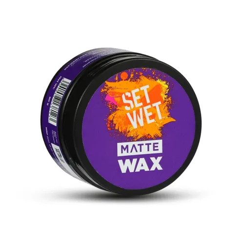 Image of Set Wet Hair Wax For Men - Matte Wax, 60g