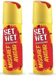 SET WET Mischief Avatar 150Ml Body Spray Pack Of 2