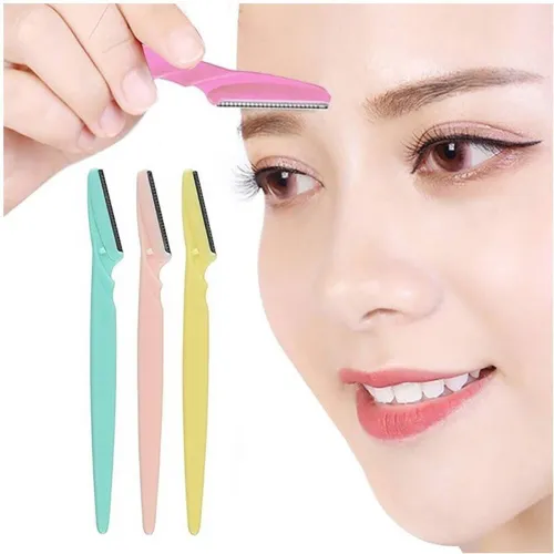 Image of SEUNG Women's Eyebrow Razor Facial Hair Removal Tool - Pack of 3