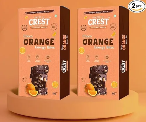 Image of Seven's Crest Choco Orange Energy Bites Pack of 2 