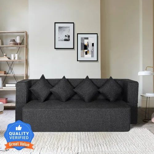 Image of Seventh Heaven 78x36x14 inch 4 Seater Sofa