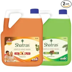 Shatras Handwash Liquid Pack Of - 2, (5L each)