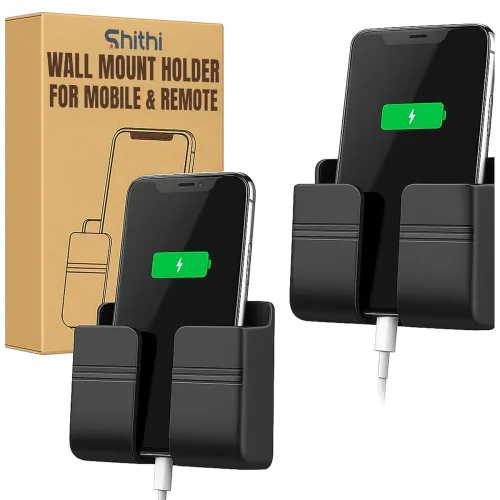Image of SHITHI Phone Holder – Adhesive Charging & Remote Stand po2