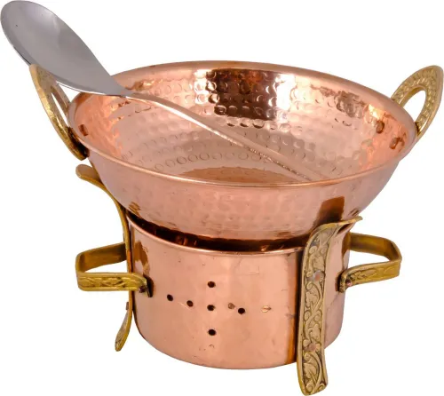 Image of Shivshakti Arts Cookware Set (Copper, 3 - Piece).