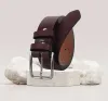 ShopGlobal Men Casual, Evening, Formal, Party Brown Artificial Leather Belt