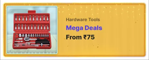 Image of Shopsy Mega Deals Offer : Hardware Tools starting at ₹75