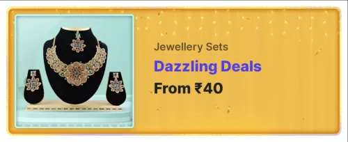 Image of Shopsy Offer : Jewellery Sets starting at ₹40