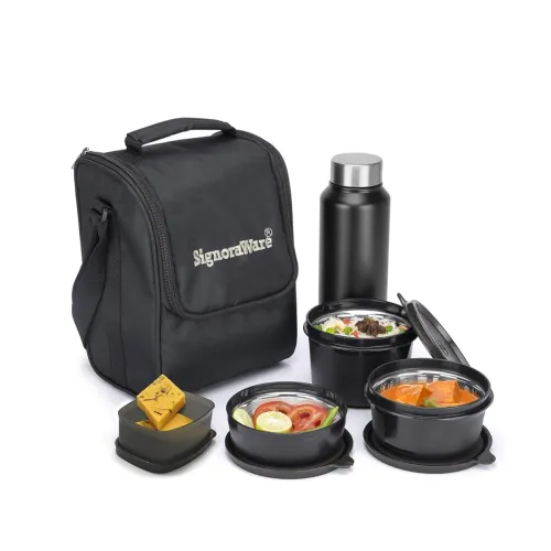 Image of SIGNORA WARE Monarch Premium Microwave Safe Lunch Box