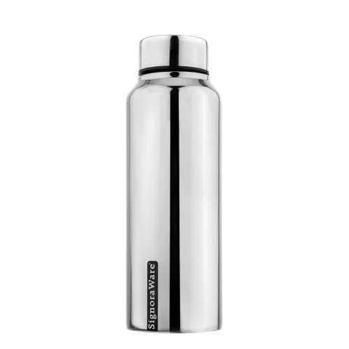 Image of Signoraware Aqua Single Walled Stainless Steel Fridge Water Bottle