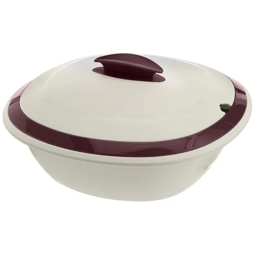 Image of Signoraware Double Wall Casserole (2.5L, Maroon)