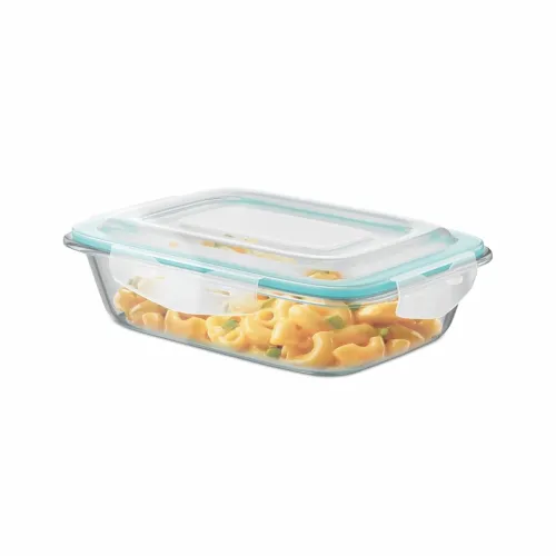 Image of SignoraWare Lock N Store Borosilicate Glass Rectangle Container