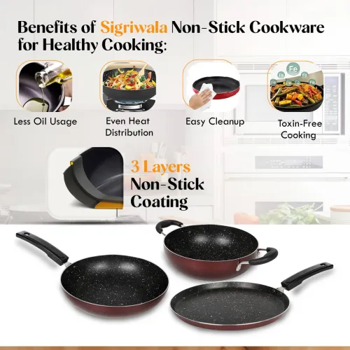 Image of SigriWala SmoothChef Cookware Set