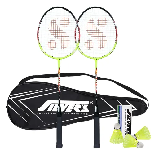 Image of Silver's Aluminium Blast Badminton Kit