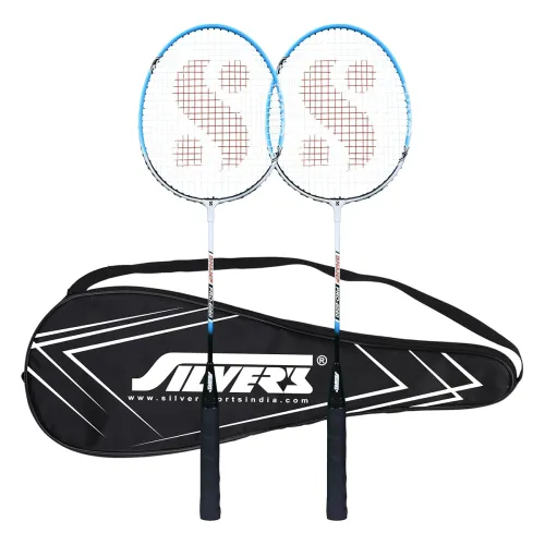 Image of Silver's Aluminium Champ Badminton Kit (2 Racquets with Full Cover)