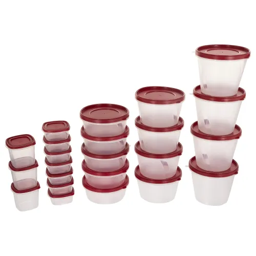 Image of SimpArte Plastic Grocery Container, 23-Pieces