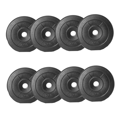Image of Simran Adjustable PVC Dumbbell Plates Set