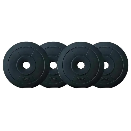 Image of SIMRAN SPORTS Dumbbell Plates (12 Kg - 3Kg * pack of 4)