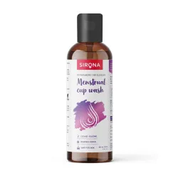 Sirona Natural Menstrual Cup Wash for Women - 100 ml with Rose Fragrance to Wash your Period Cup in a Hygienic Way