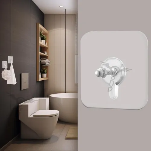 Image of Sittella 10 Pieces Self Adhesive Heavy Duty Nail Photo Wall Hook