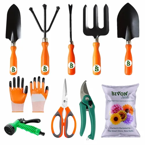 Image of SIVON Gardening Tools Kit-10 Pcs 
