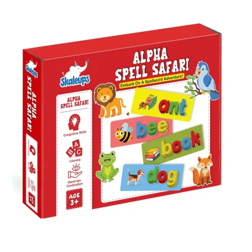 Image of Skaleups Alphabet Word Puzzle Game 