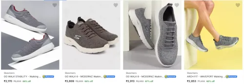 Image of Skechers GO WALK Men's Shoes up to 68% Discount @ #Flipkart