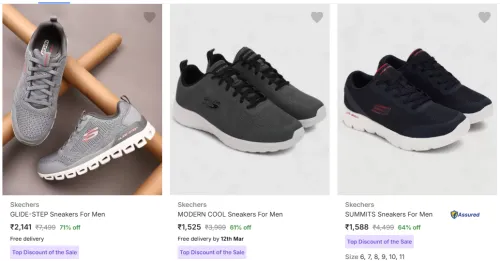 Image of Skechers Men's Footwear @ Up to 71% Discount