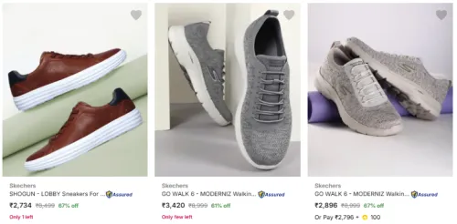 Image of Skechers Men’s Sports Shoes @ Up to 67% Discount