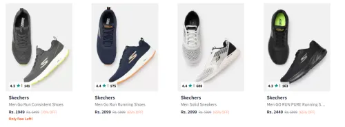 Image of Skechers Men's Sports Shoes at minimum 60% Discount