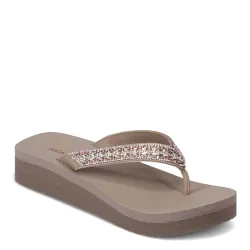 Skechers womens VINYASA - GLORY DAY TPE Flip-Flop - 6 UK (31619)