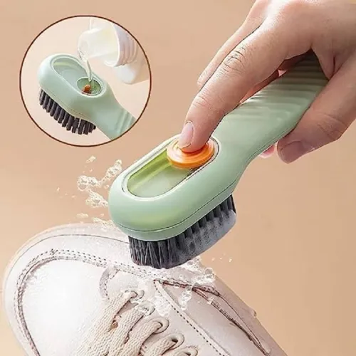 Image of SKOLL Shoe Brush for Leather Shoes Cleaning Polish Kit 