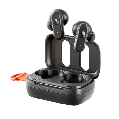 Image of Skullcandy Dime 3 Wireless Earbuds (20Hr Battery, Mic, Black)