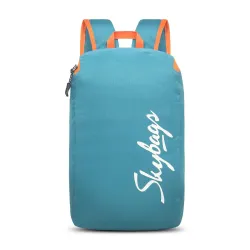 Skybags Klik 15L Teal Blue Casual Daypack Backpack