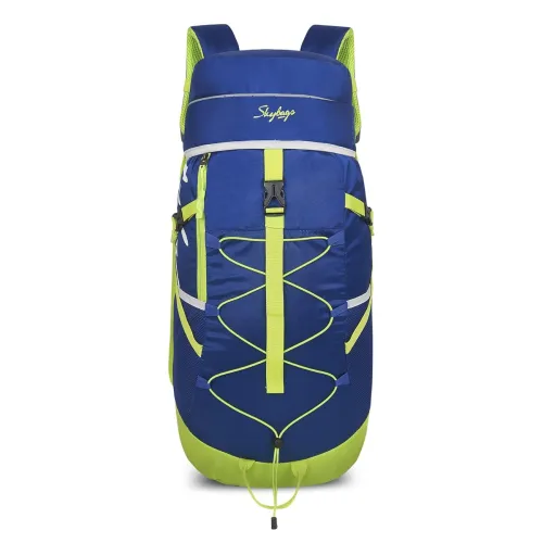Image of Skybags Mount 66cm 45L Polyester Sodalite Blue Rucksack with Raincover