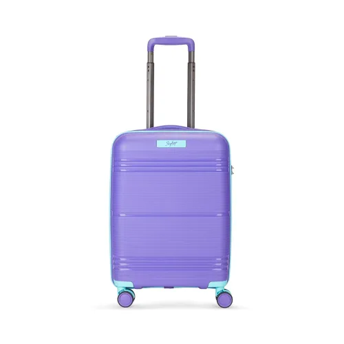 Image of Skybags Paratrip Cabin Hard Luggage (55 cm) Polypropylene Luggage Trolley with 8 Spinner Wheels