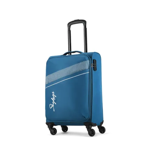 Image of Skybags Trick Polyester Softsided 58 Cm Cabin Stylish Luggage Trolley
