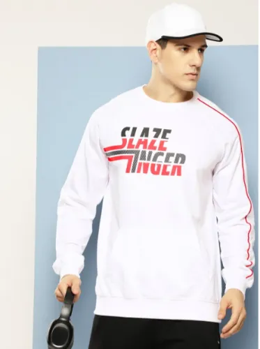Image of Slazenger Brand Logo Print Raglan Sleeve Sweatshirt