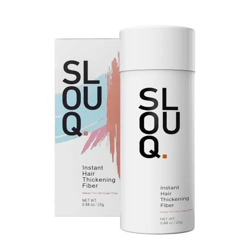 Image of Slouq Hair Building Fibers (Black) 25gm