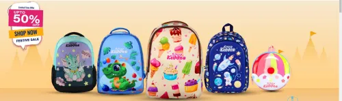 Image of SMILYKIDDOS Sale : Up to 50% off on School Bags