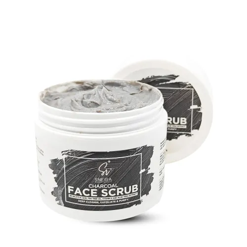 Image of SNEIRA Activated Charcoal Face Scrub 100g
