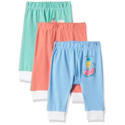 Amazon Brand - Jam & Honey Baby Boys’ Cotton Joggers (Pack of 3 & 5):