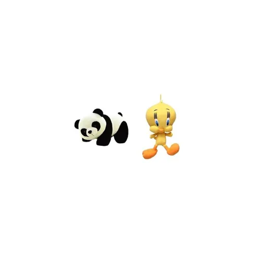 Image of Soft Lovable Hugable Teddy Combo Panda and Tweety Teddy Bear for Kids 