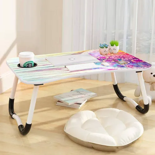 Image of Soha Fashion Wooden Foldable Laptop Table