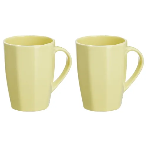 Image of Solimo Ceramic Coffee Mugs 380ml Set of 2