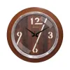 Solimo Classic Numbers Wall Clock 16 Inch Brown