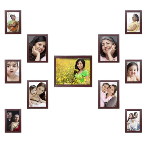 Image of Solimo Collage Photo Frames, Set of 11,Wall Hanging