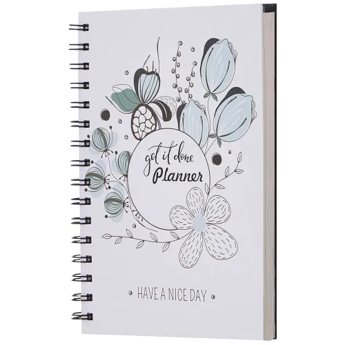 Image of Solimo Daily Planner and Organizer (Get It Done, Blue)